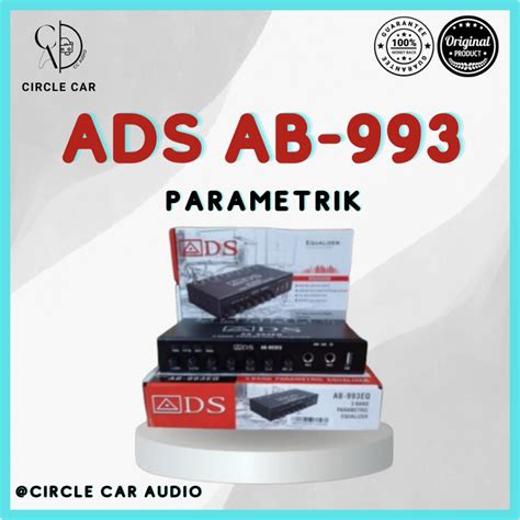 Jual Parametrik Equalizer Preamp Ads Ab Eq Band Shopee Indonesia