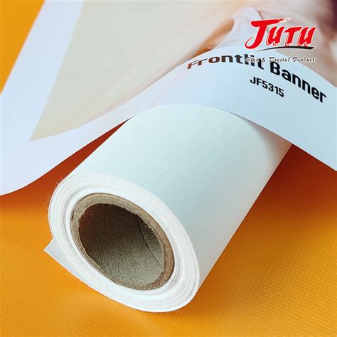 Jutu Pvc Laminated Banner Frontlit Flex Banner With Good Color