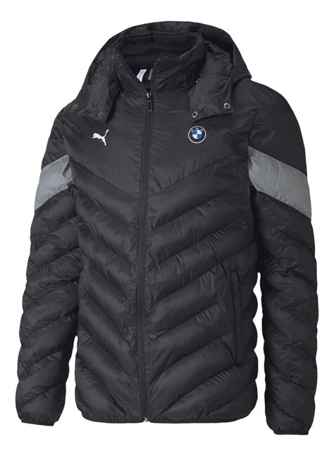 Chamarra Puma Casual Bmw Motorsport Mcs Ecolite Negro Envío Gratis