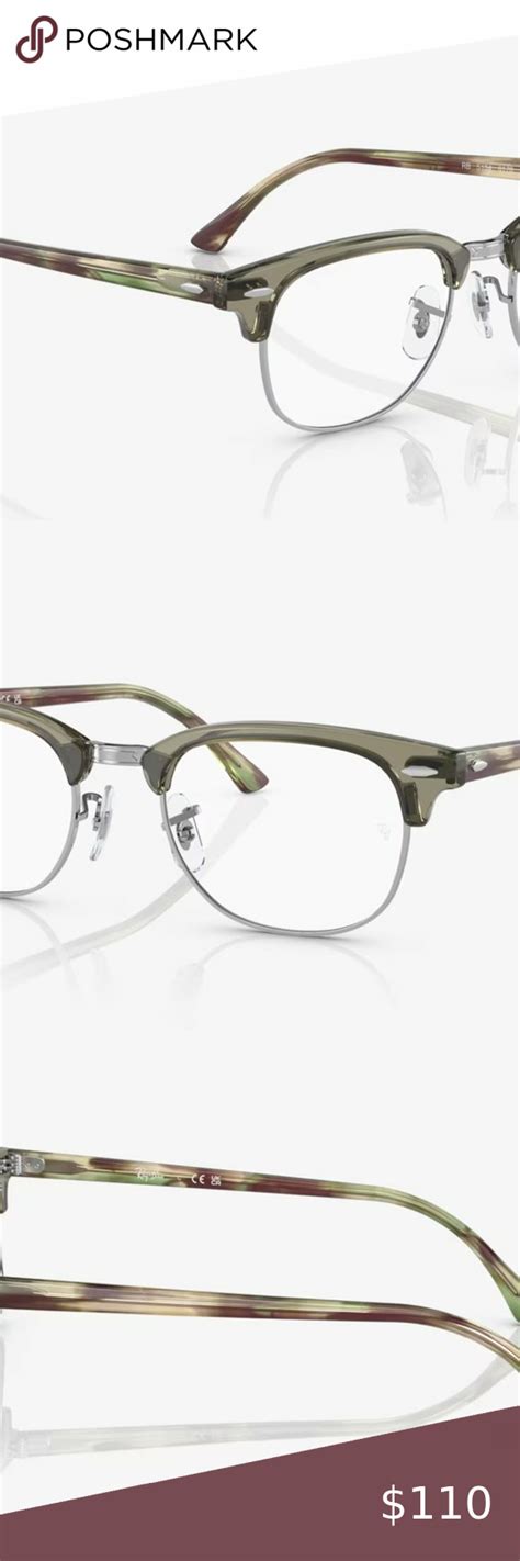 Ray Ban Rx5154 Eyeglasses Rx 5154 Eye Glasses 8178 Unisex Square Frame 51mm In 2023 Square