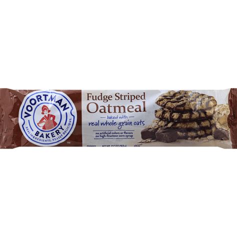 Voortman Fudge Striped Oatmeal Cookies Shop Pruetts Food