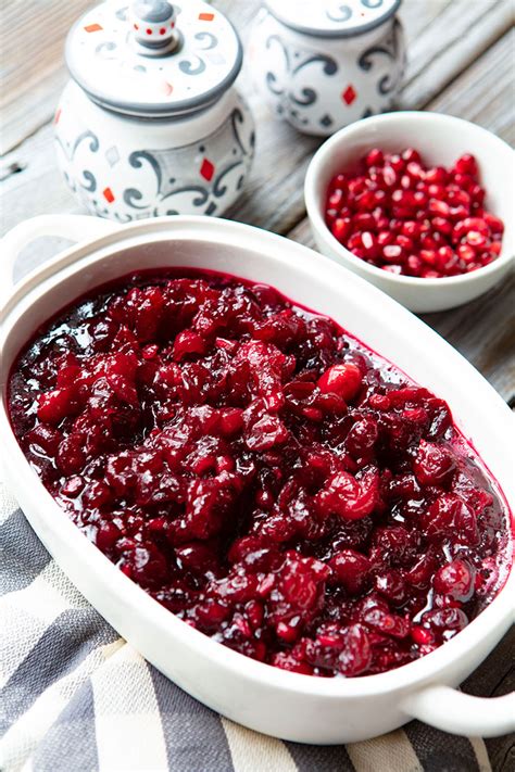 Tangy Cranberry Pomegranate Sauce | Italian Food Forever