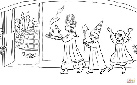 St Lucia Day Coloring Pages | Top Free Coloring Pages For Kids