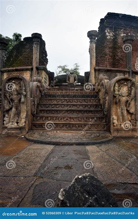 Polonnaruwa temple stock image. Image of city, architectural - 52060309