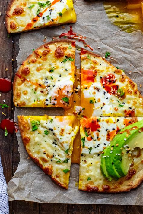 10 Minute Naan Breakfast Pizza A Simple Palate