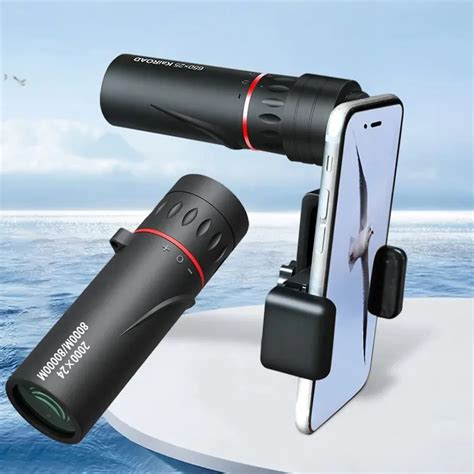 X Hd Monocular Telescope Mini Portable Mobile Phone Telescope