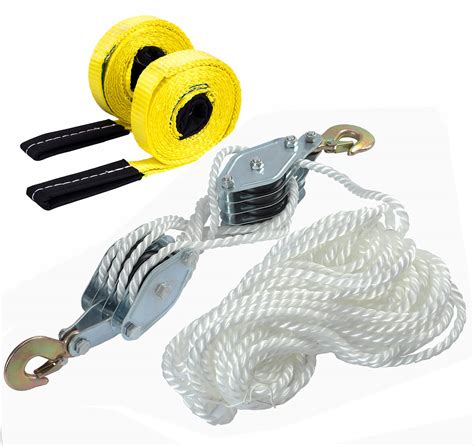 Corde De Fils En Acier Robuste De La Poulie De Levage Snatch Block