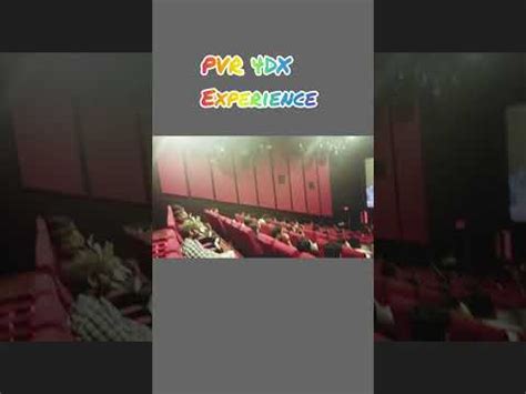 4DX Experience PVR Cinemas Bangalore Orion Mall