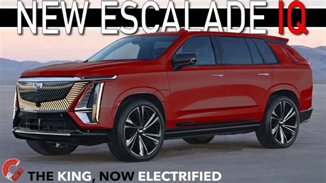 Electrifying Reveal Cadillac S Escalade Iq Dominates Times Square