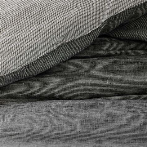 New Natural Hemp Ink Black Grid Twintwin Xl Duvet Cover Reviews