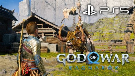 LIVE GOD OF WAR RAGNAROK PS5 PART 7 ATREUS WELCOME TO ASGARD YouTube