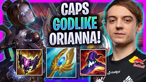 Caps Godlike Orianna Game G Caps Plays Orianna Mid Vs Galio