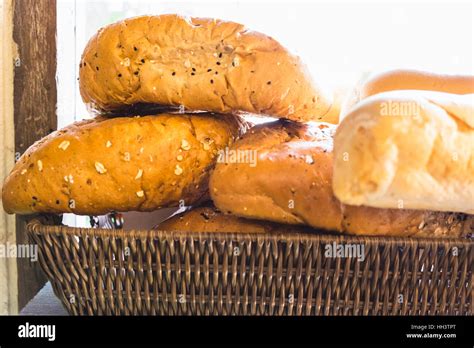 Wooden Bread Basket Hi Res Stock Photography And Images Alamy