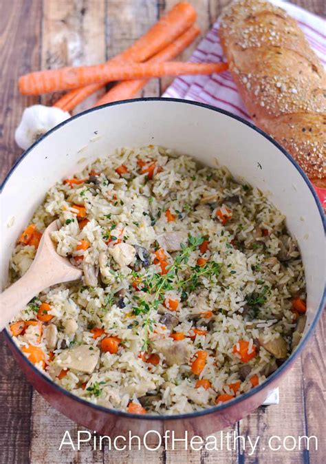 One Pot Chicken And Rice A Pinch Of Healthy