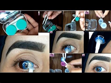 How To Apply Contact Lenses For The First Time Lenses Lagane Ka Tarika