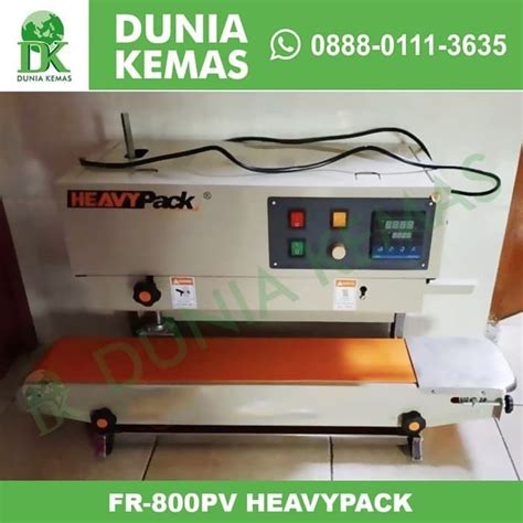 Jual Continuous Band Sealer Mesin Segel Plastik Fr Pv Heavypack