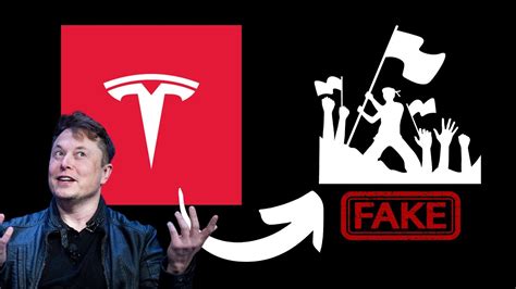 Elon Musk Tesla Stock Fake Revolution Youtube