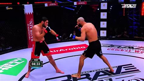 MMA Fight: Ikram Aliskerov VS Khamzat Chimaev | BRAVE CF 23 - video ...