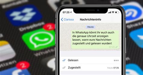 WhatsApp Zugestellt Und Gelesen Zeiten Im Detail Sehen