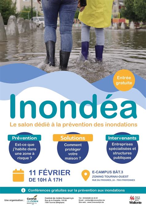 Inondéa salon dédié à la prévention des inondations Ville de Hannut