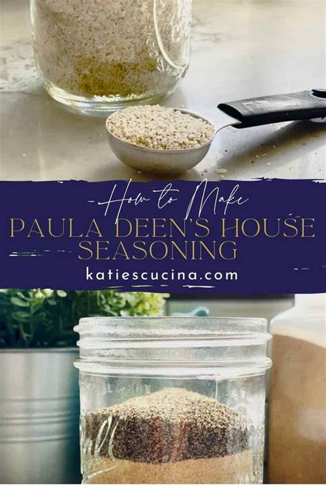 Paula Deen's House Seasoning | Recipe | Homemade dry mixes, Seasoning ...