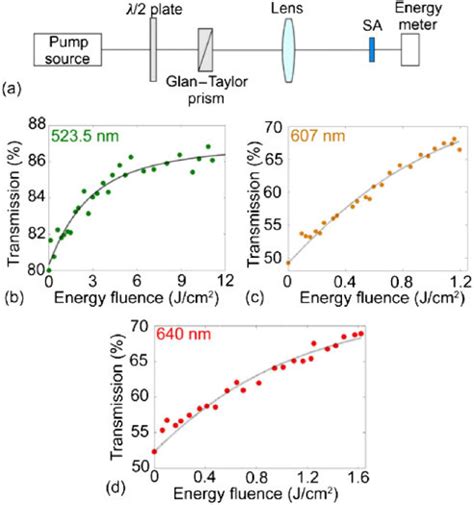 A Experimental Setup For Absorption Saturation Measurements And