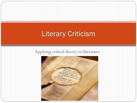 Ppt Exploring Literary Criticism Through Gatsby Essays Powerpoint Presentation Id 8669121