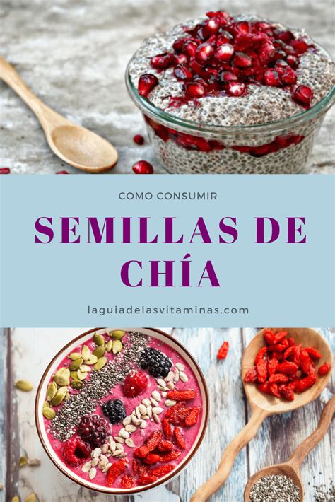 Como Consumir Semillas De Ch A La Gu A De Las Vitaminas