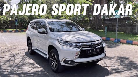 Mitsubishi Pajero Sport Dakar X At Youtube