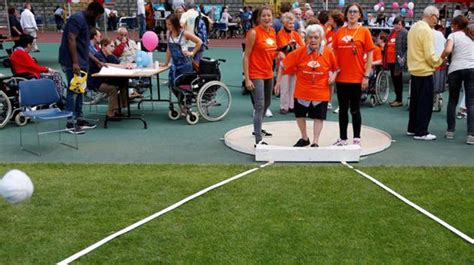 PHOTOS| Javelin throw, Wheelchair race: Seniors take aim at Olympics ...