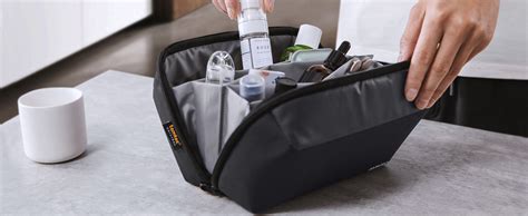 tomtoc Sac de Rangement Accessoires électroniques Tech Organizer Bag