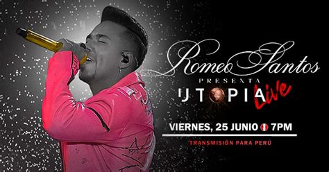 Romeo Santos Utop A Live Streaming En Tlk