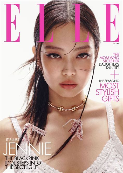 The Many Faces Of Blackpinks Jennie Kim Elle Us Vogue Photoshoot