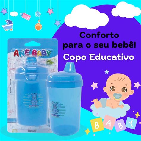 Copo Bico e Tampa Infantil Bebê Meu Primeiro Copinho Shopee Brasil