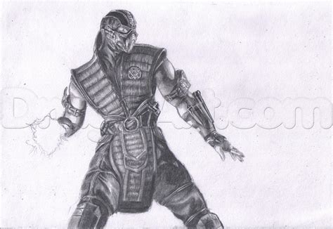 Mortal Kombat Sub Zero Drawing