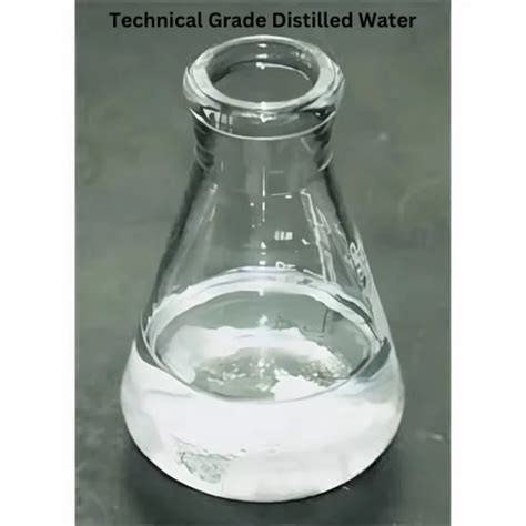 Technical Grade Distilled Water At Rs Litre Distilled Water In