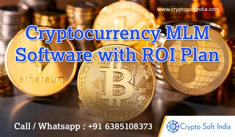 Cryptocurrency Mlm Software With Roi Plan Cryptocurrency Software Company