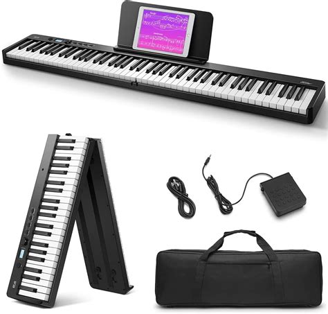 Eastar Ep Beginner Foldable Digital Piano Key Full Size Semi