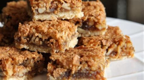 Coconut Walnut Squares Recipe