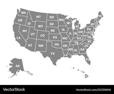 Usa Outline Vector Images Over 63 000