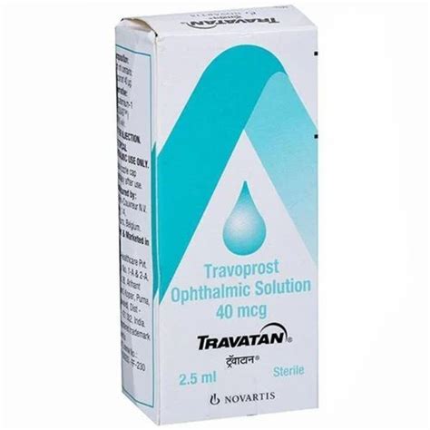Travatan Eye Drop, 2.5 ml at Rs 567/piece in Nagpur | ID: 2852080121788