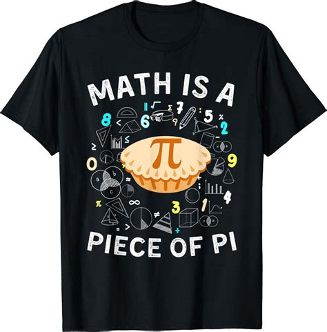 Math Is A Piece Of Pi Symbol Math Teacher Tools Pi Day Kids T Shirt