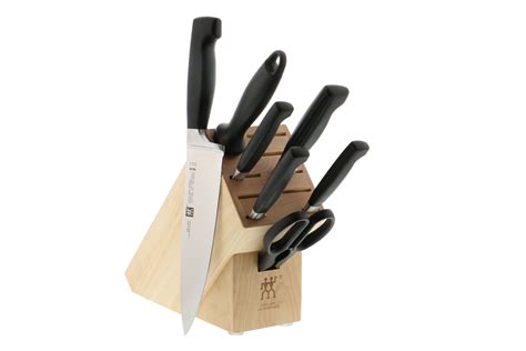 Zwilling J.A. Henckels Four Star 8 pc Anniversary Knife Block Set 35065-700