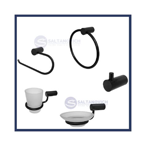 Kit De Accesorios Peirano Black Piezas Negro Mate