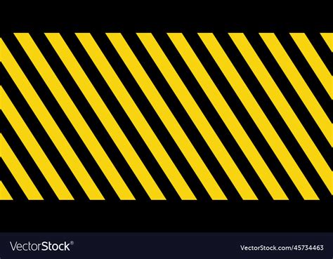 Black yellow stripe wall background of stripes Vector Image