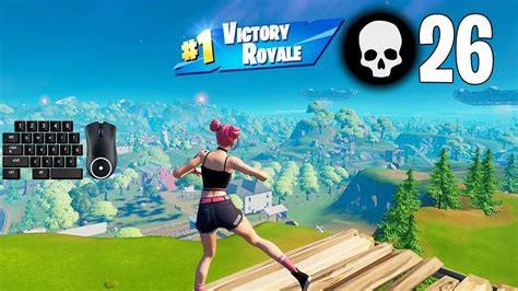 High Elimination Solo Squad Win Season 7 Gameplay Full Game Fortnite Pc Keyboard Youtube