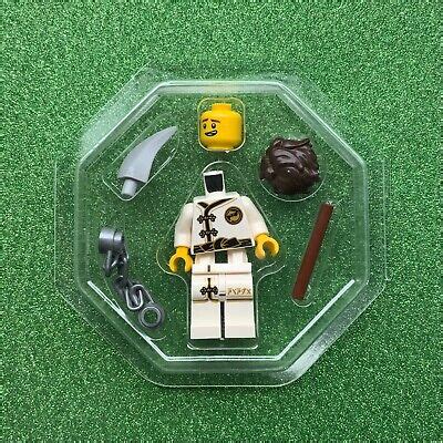 Genuine Lego Jay White Wu Cru Training Gi Minifigure New Ninjago