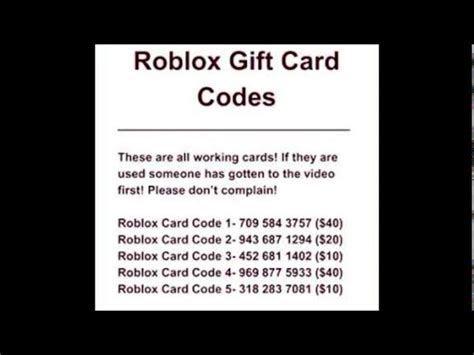 Free Roblox T Card Codes Free Roblox T Card Codes Generator In