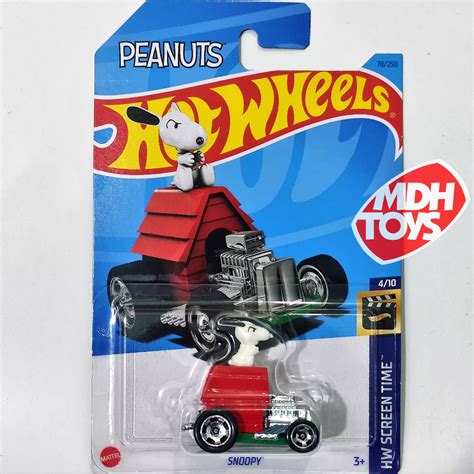 Jual HOT WHEELS SNOOPY HW SCREEN TIME Shopee Indonesia