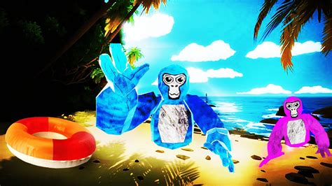 Gorilla Tag S BEACH UPDATE YouTube